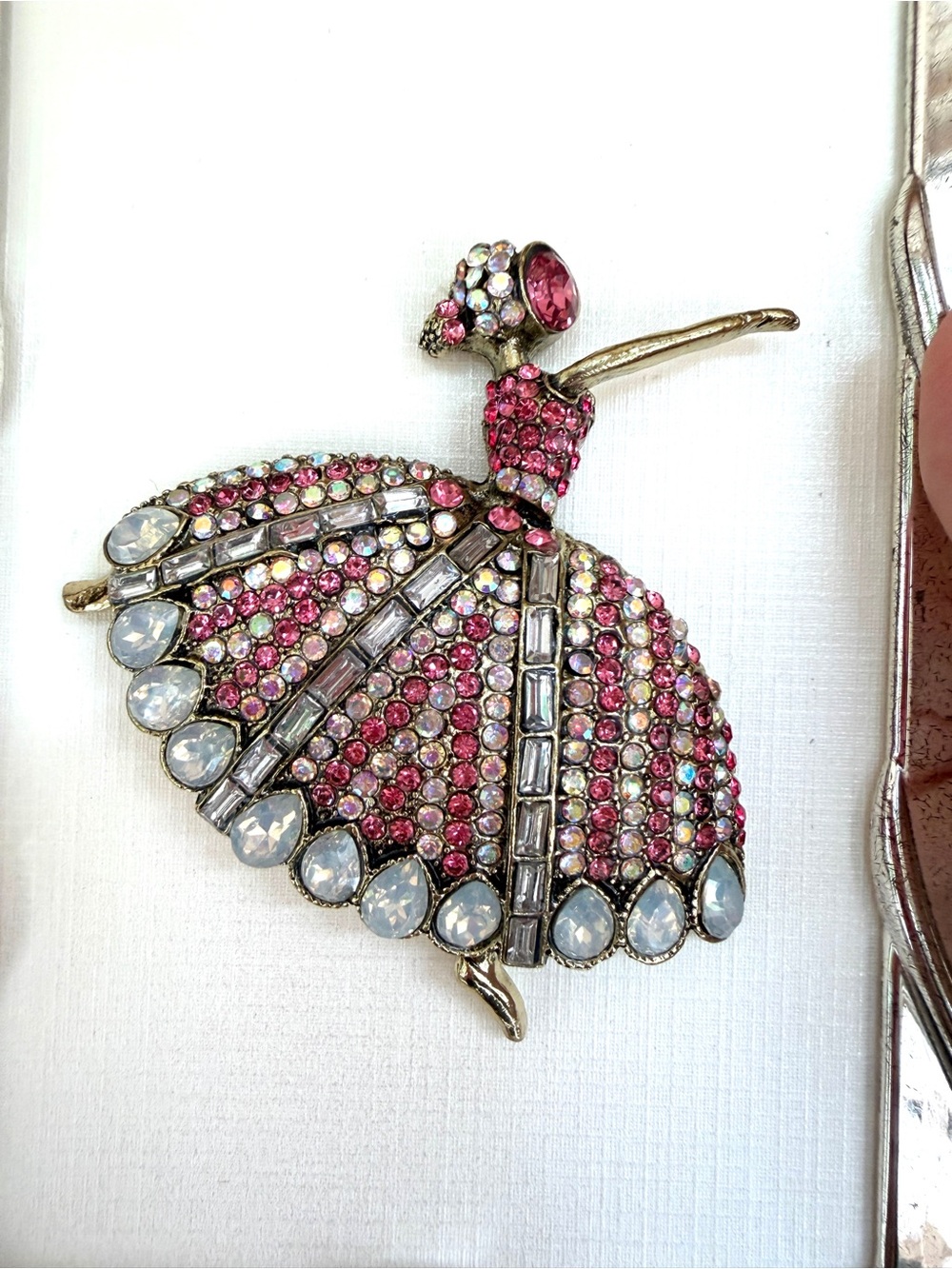 Rhinestone Ballerina Framed Mini Art - Picture 8 of 11